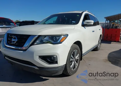 2017 Nissan Pathfinder Sv z USA, uszkodzony, nr VIN 5N1DR2MM6HC633799